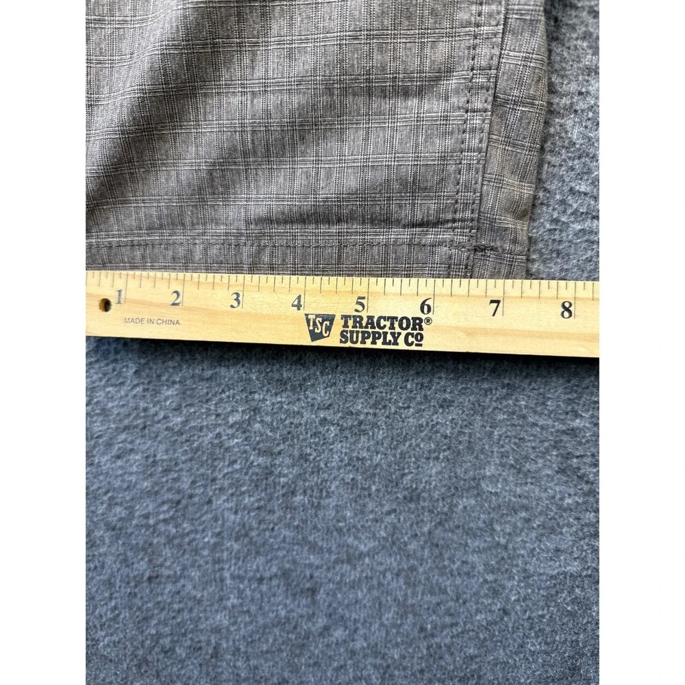 Banana Republic Relaxed Tapered Fit Pants‎ Mens 34x27 Altered Textured Gentleman